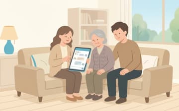AIコンシェルジュで条件整理する方法を表すイラスト