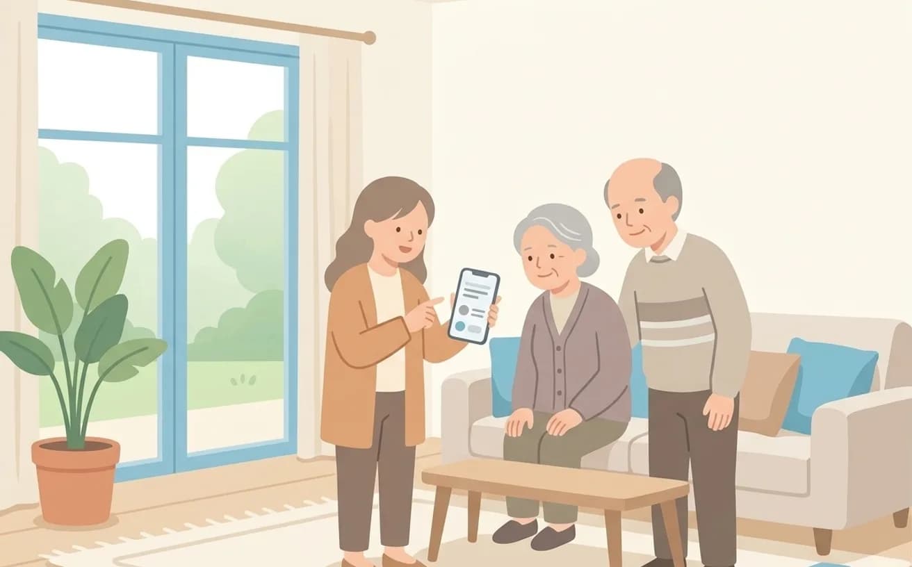 AIコンシェルジュが施設情報を案内する仕組み｜何を根拠にしているかを表すイラスト