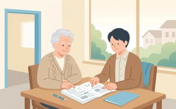 入居一時金とは｜家賃の前払いの仕組みと返還・保全をやさしく解説を表すイラスト