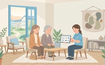 老人ホームの入居条件｜施設の種類ごとの違いと確認すべきことを表すイラスト