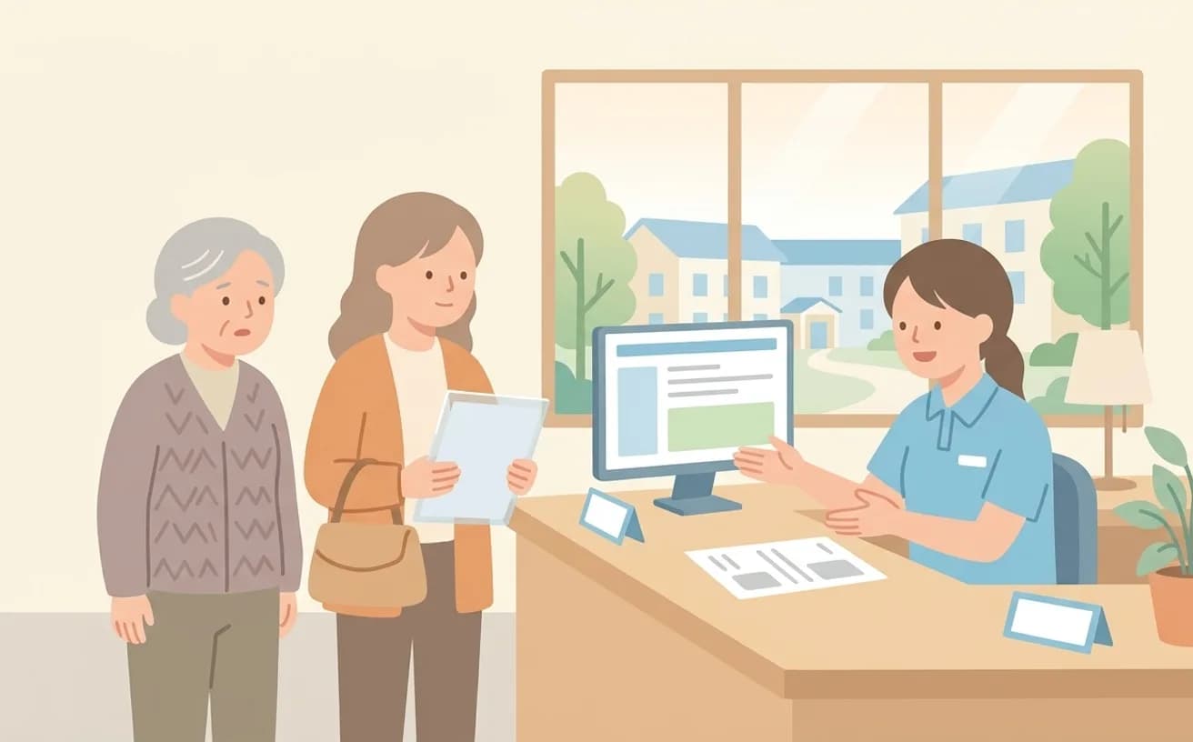 老人ホームの追加費用｜月額・入居金以外にかかるお金を整理するを表すイラスト