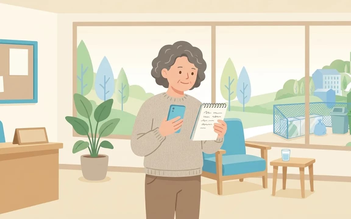 問い合わせ前に確認のイメージイラスト